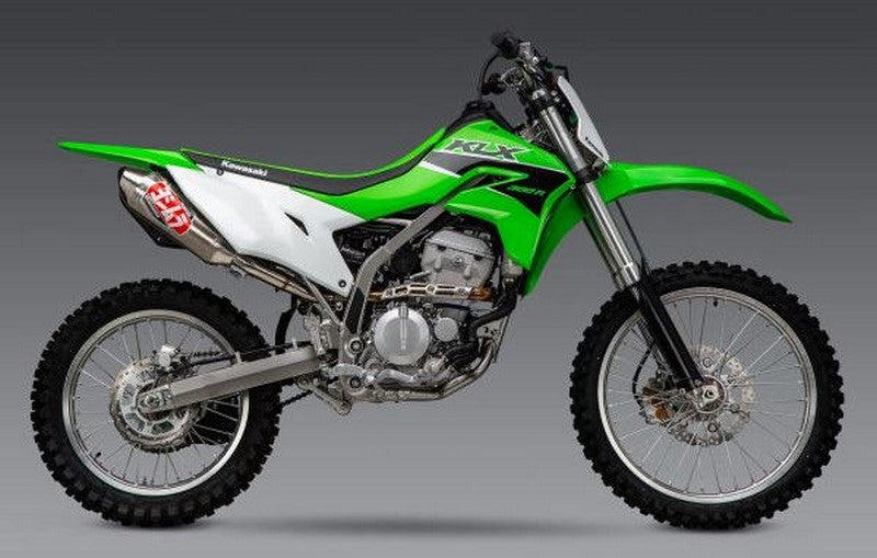 Yoshimura USA Kawasaki KLX300R Enduro Series RS-2 SO SS/AL/SS EXHAUST DIRT SLIP-ONS | 243002C350