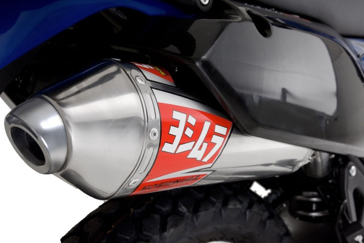 Yoshimura USA Klr650 03-18 Race RS-2 Stainless Slip-On Exhaust, W/ Stainless Muffler | 2435703