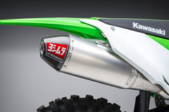 Yoshimura USA KX450F 19-23 RS-4 Stainless Slip-On Exhaust, W/ Aluminum Muffler | 244722D320