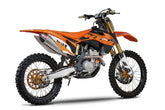 Yoshimura USA KTM 250 Sx-F 13-15 RS-4 Titanium Full Exhaust, W/ Titanium Muffler | 262511D720