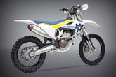 Yoshimura USA KTM/Husq 250/350 15-18 RS-4 Stainless Full Exhaust, W/ Aluminum Muffler | 262520D321