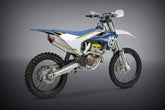 Yoshimura USA KTM/Husq 250/350 16-18 RS-4 Stainless Slip-On Exhaust, W/ Aluminum Muffler | 262522D321
