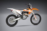 Yoshimura USA KTM/Husq 250/350 19-22 RS-4 Stainless Slip-On Exhaust, W/ Aluminum Muffler | 262532D320