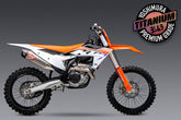 Yoshimura USA KTM/Husq 350SXF FE/ FC RS12 FS TI/TI EXHAUST DIRT FULL SYSTEMS | 262541S720