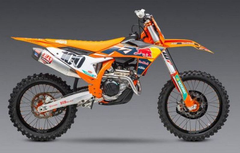 Yoshimura USA KTM/Husq 450SXF FE/ FC RS12 FS SS/AL/CF EXHAUST DIRT FULL SYSTEMS | 264630S320