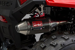 Yoshimura USA RZR170 10-16 RS-2 Stainless Full Exhaust, W/ Carbon Fiber Muffler | 391700B250