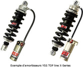 YSS TOP line G-Series hydraulic shock absorber YAMAHA SR 500 | RD222-320P-47-X