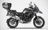 Zard Zard Stainless Homologated Homologated E5 Slip-On Muffler With Carbon End Cap | ZBN001S10SCO