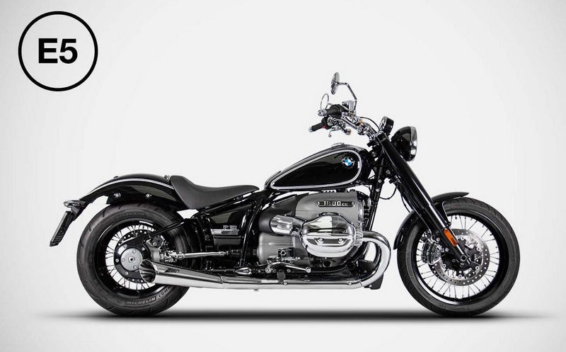 Zard Stainless Homologated E5 Slip-Ons | ZBW002S10SSO
