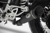 Zard Gp-Black Stainless Racing Slip-On | ZBW013S10SSR-B