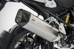 Stainless Steel E5 Homologated Slip-On With Titanium Sleeve And Carbon End-Cap