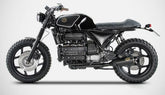 Black Stainless Steel Racing Full Kit And Bronzed End-Cap