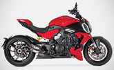 Stainless Steel Racing Slip-On Kit With Left And Right Carbon Covers And Carbon Heat Shield