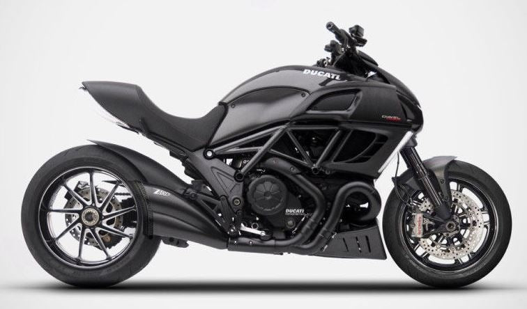 Black Stainless Steel E3 Homologated Slip-On And Carbon End-Cap