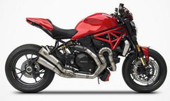 Stainless Steel Racing Full Kit And Bronzed End-Cap
