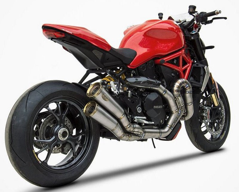 Stainless Steel Racing Full Kit And Bronzed End-Cap