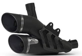 Black Stainless Steel E5 Homologated Slip-On Kit