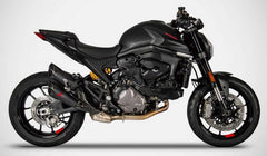 Zard Black Stainless Homologated E5 Slip-On Kit | ZDU130S10SCO-B