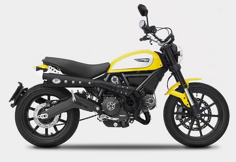 Ltd. High Mounted-Black Stainless Steel Racing Full Kit