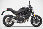 Stainless Steel E4 Homologated Slip-On And Carbon End-Cap