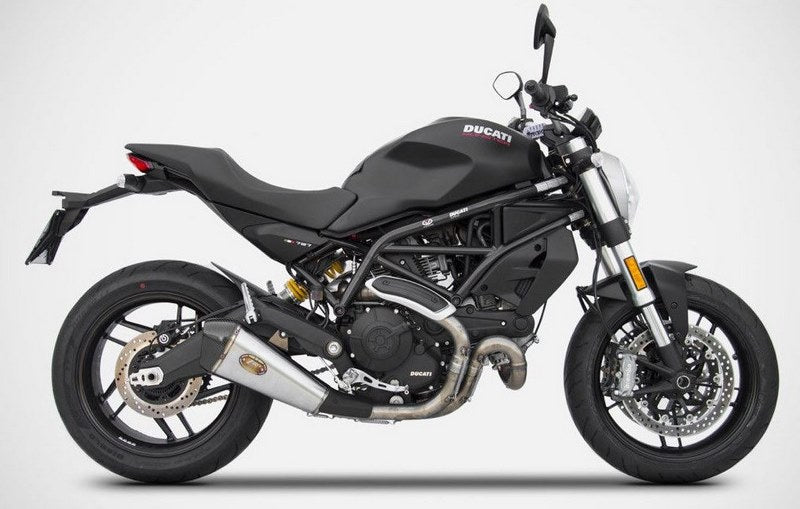 Stainless Steel Racing Slip-On And Carbon End-Cap