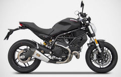 Stainless Steel Racing Slip-On And Carbon End-Cap