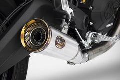 Zuma-Stainless Steel E4 Homologated Slip-On, Bronzed End-Cap&Logo