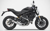 Zuma-Stainless Steel Racing Slip-On, Bronzed End-Cap&Logo
