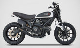 Zuma-Black Stainless Steel E4 Homologated Slip-On, Bronzed End-Cap&Logo