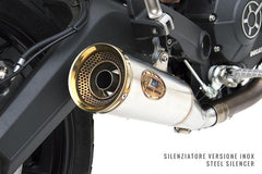 Zuma-Stainless Steel E4 Homologated Slip-On, Bronzed End-Cap&Logo
