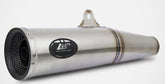 Zuma-Stainless Steel E4 Homologated Slip-On, Silver End-Cap&Logo