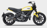 Black Stainless Steel E4 Homologated Slip-On And Carbon End-Cap