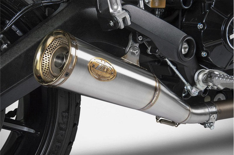 Zard Zuma Stainless Racing Slip-On | ZDU796S10SBR