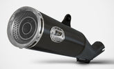 Zard Zuma-Black Stainless Homologated E5 Slip-On | ZDU798S10SSO-B