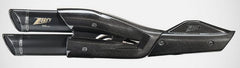 Gt-Black Stainless Steel Racing Slip-On Kit