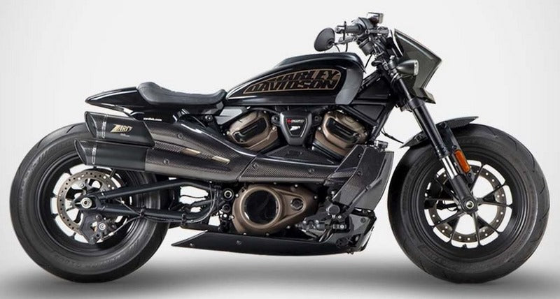 Gt-Black Stainless Steel Racing Slip-On Kit
