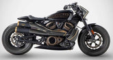 120Th Limited Edition_ Black Stainless Steel E5 Homologated Slip-On Kit
