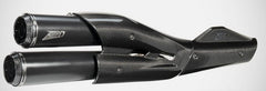 Zard Topgun-Black Stainless Homologated E5 Slip-On Kit | ZHD007S10SCO-B