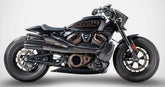 Topgun-Black Stainless Steel Racing Slip-On Kit