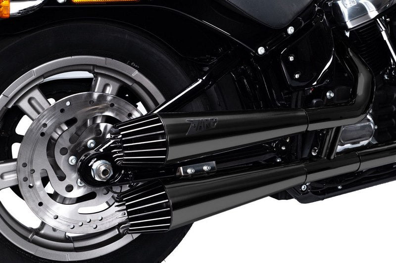 Zard Blackstainless Homologated E4/E5 2>2 Slip-Ons Avio | ZHD008S10SSO-B