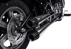 Zard Polished Stainless Homologated E4/E5 2>2 Slip-Ons Avio | ZHD008S10SSO-P
