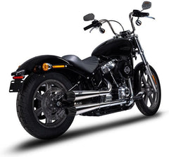 Zard Polished Stainless Homologated E4/E5 2>2 Slip-Ons Avio | ZHD008S10SSO-P