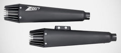 Black Stainless Steel Racing 2>2 Slip-Ons Avio