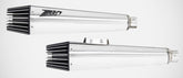 Zard Polished Stainless Homologated E4/E5 2>2 Slip-Ons Avio | ZHD008S10SSR-P