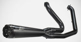 Zard Black Stainless Homologated E4/E5 2>1 Full Kit And Black Alu End Cap | ZHD009S00SAO-B