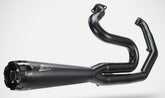 Zard Black Stainless Homologated E4/E5 2>1 Full Kit | ZHD013S00SAO-B