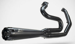 Zard Black Stainless Homologated E4/E5 2>1 Full Kit | ZHD013S00SAO-B
