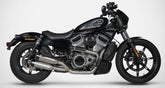 Stainless Steel E5 Homologated Full Kit And Black Alu End-Caps