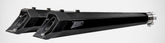 Zard Black Stainless Racing Slip-Ons "Maverick" And Black Alu End-Caps | ZHD028S10SAR-B