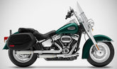Stainless Steel E4/E5 Homologated Slip-Ons With Black Alu End-Cap